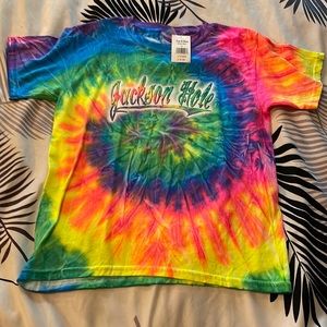 Jackson Hole tie dye shirt